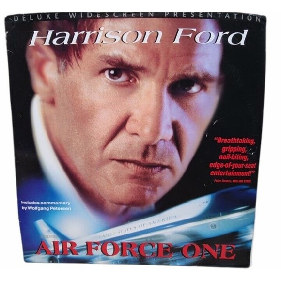 Air Force One LaserDisc - Harrison Ford Movie - Widescreen - Picture 2 of 3